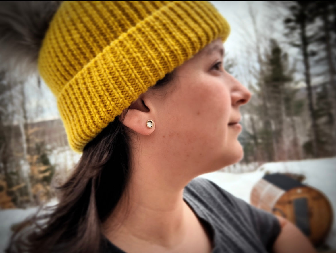 Full Moon Studs