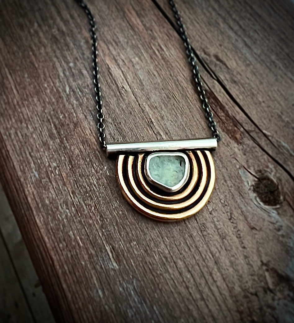 Sea-glass Semicircle Talisman