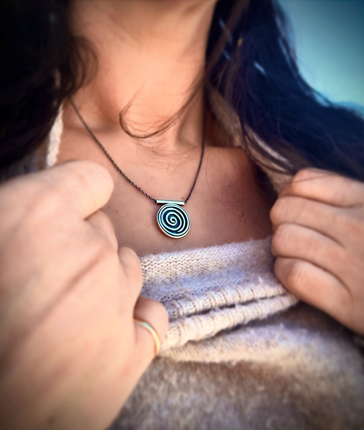 The Spiral Talisman Pendant