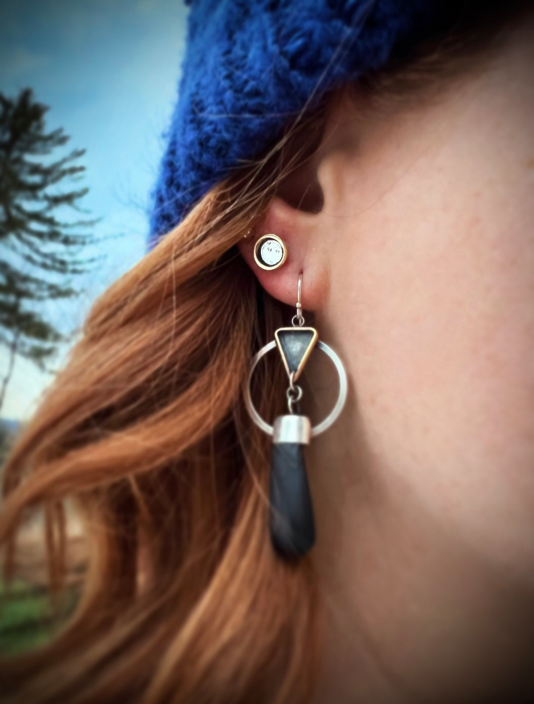 Full Moon Studs