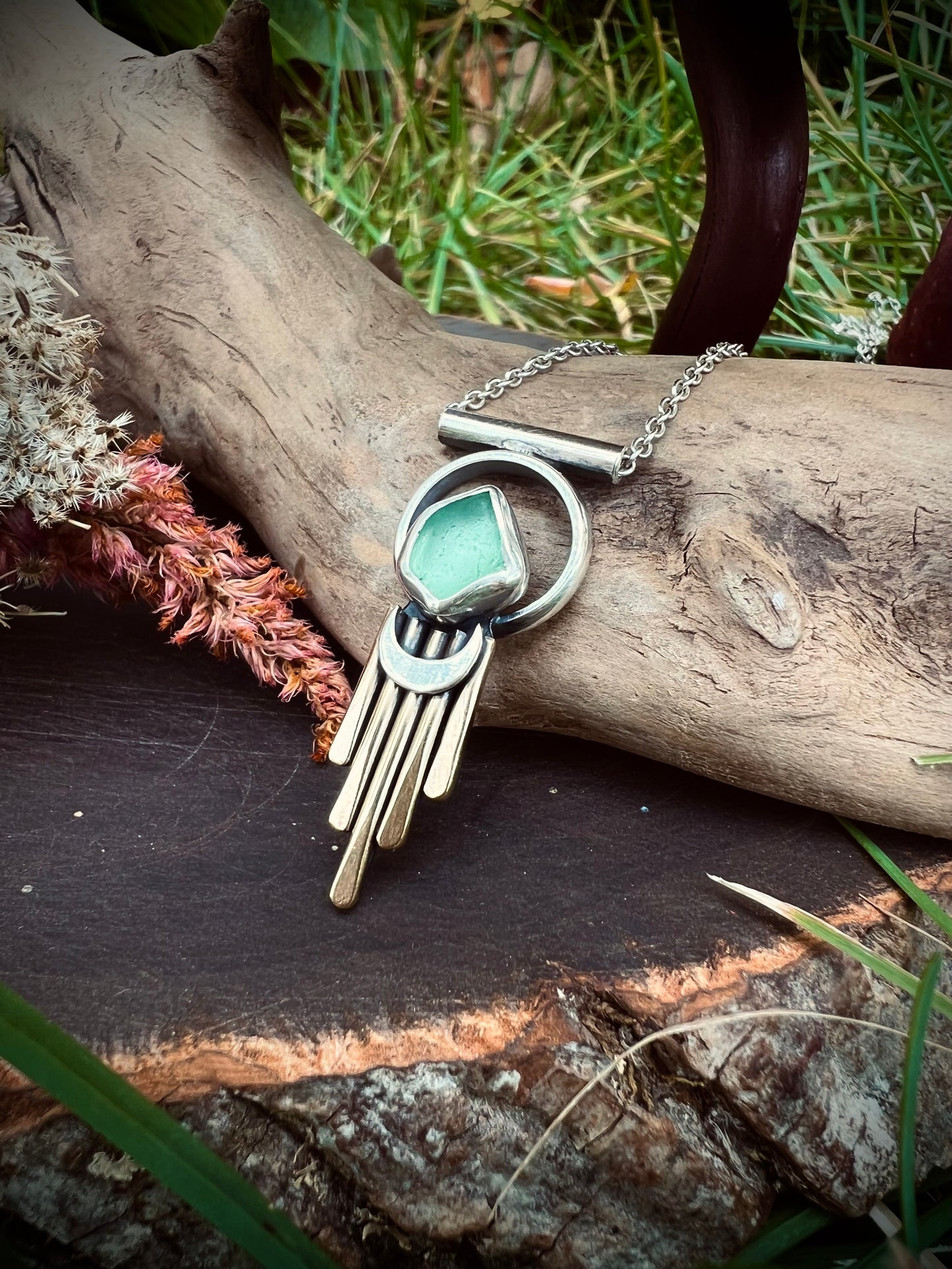 Seaglass Talisman 1 (Moon Ray)