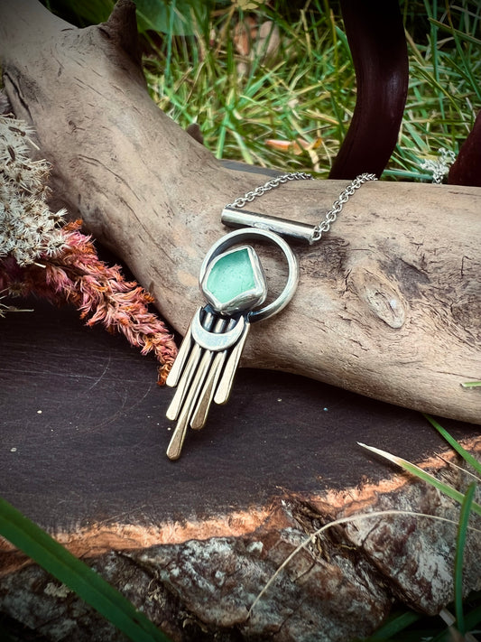 Seaglass Talisman 1 (Moon Ray)