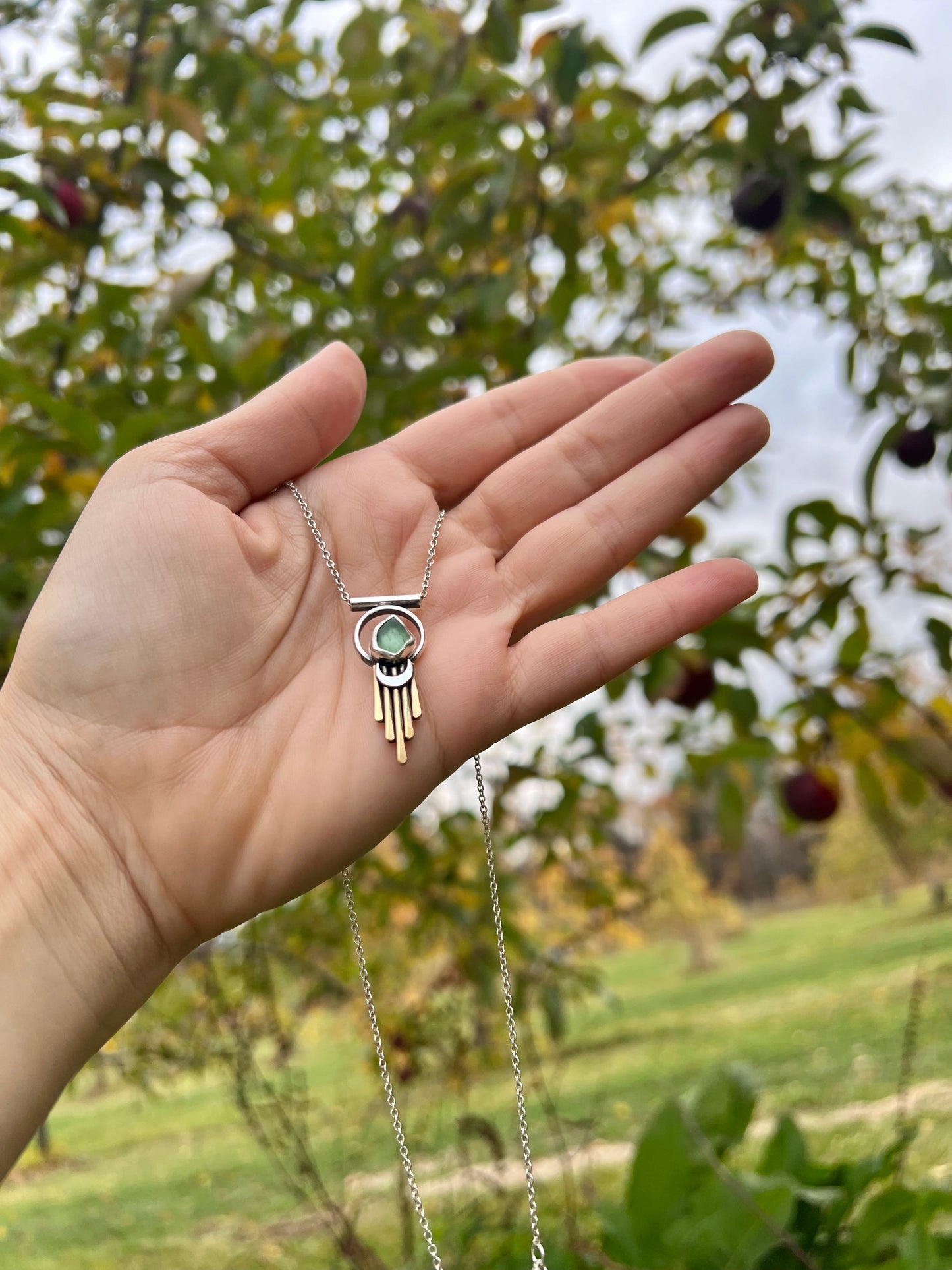 Seaglass Talisman 1 (Moon Ray)
