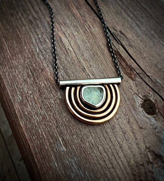 Sea-glass Semicircle Talisman