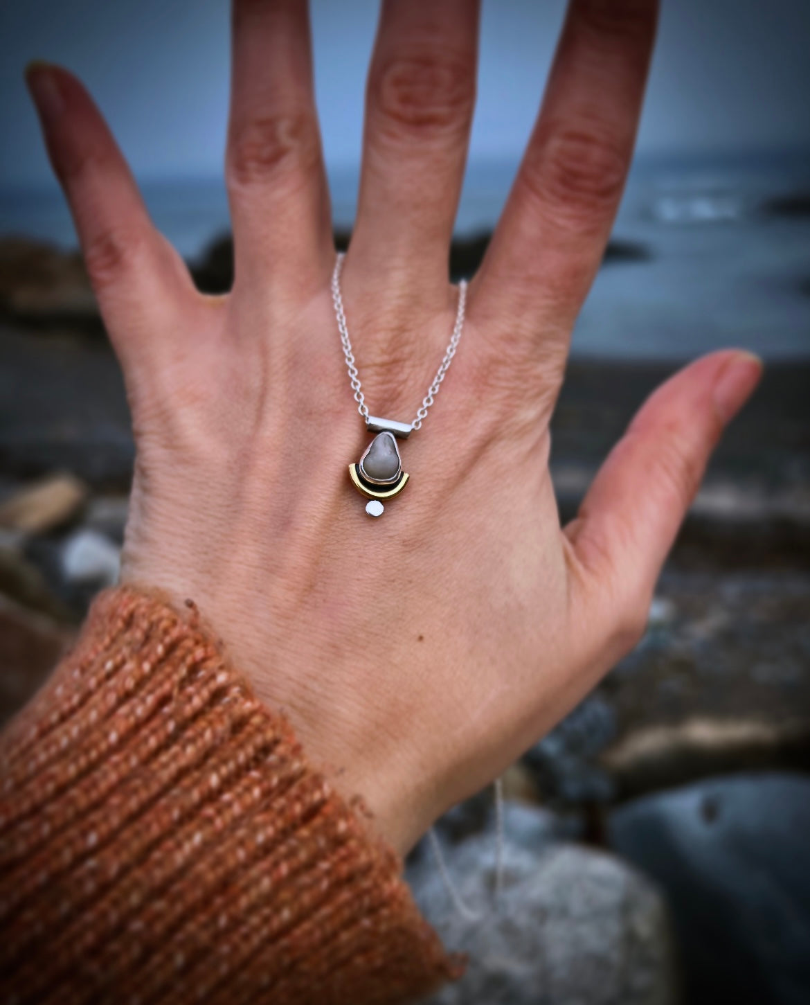 Small Beach Pebble Talisman