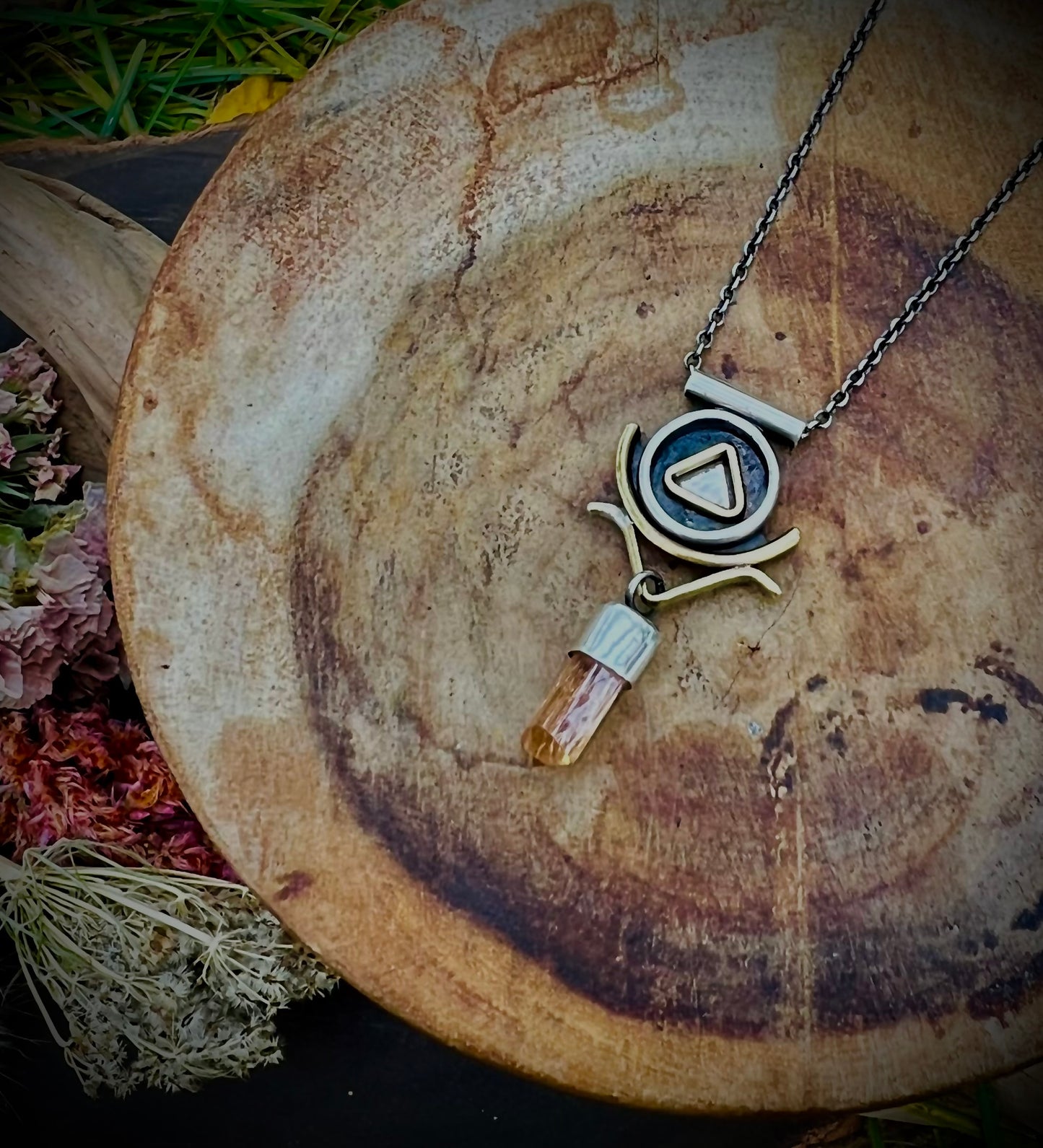 Topaz drop Talisman