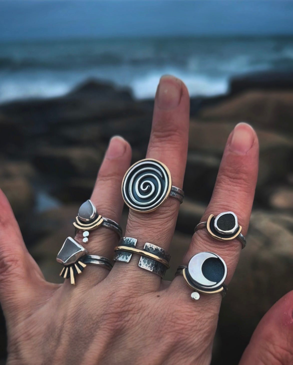 The Spiral Talisman Ring