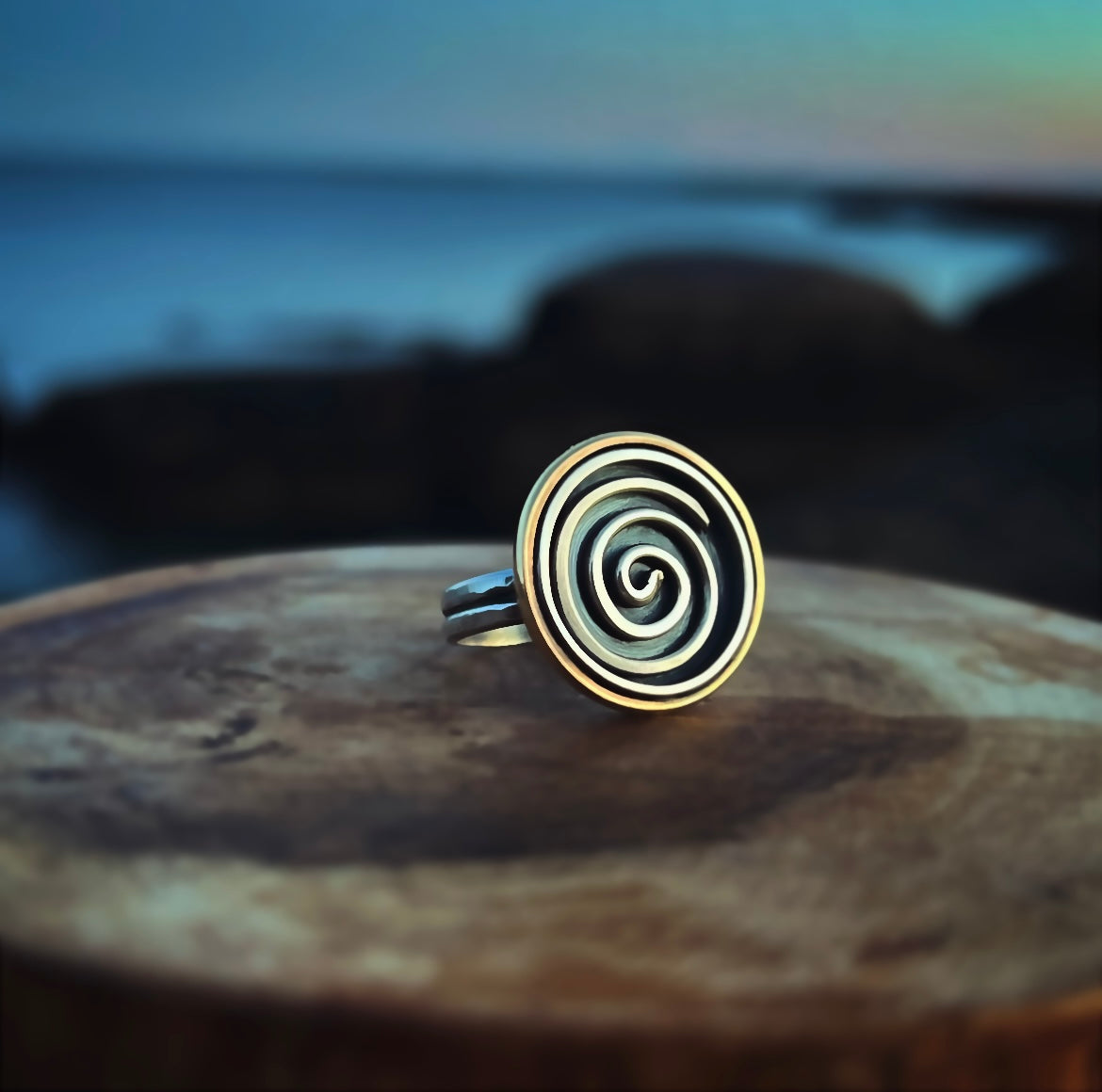 The Spiral Talisman Ring