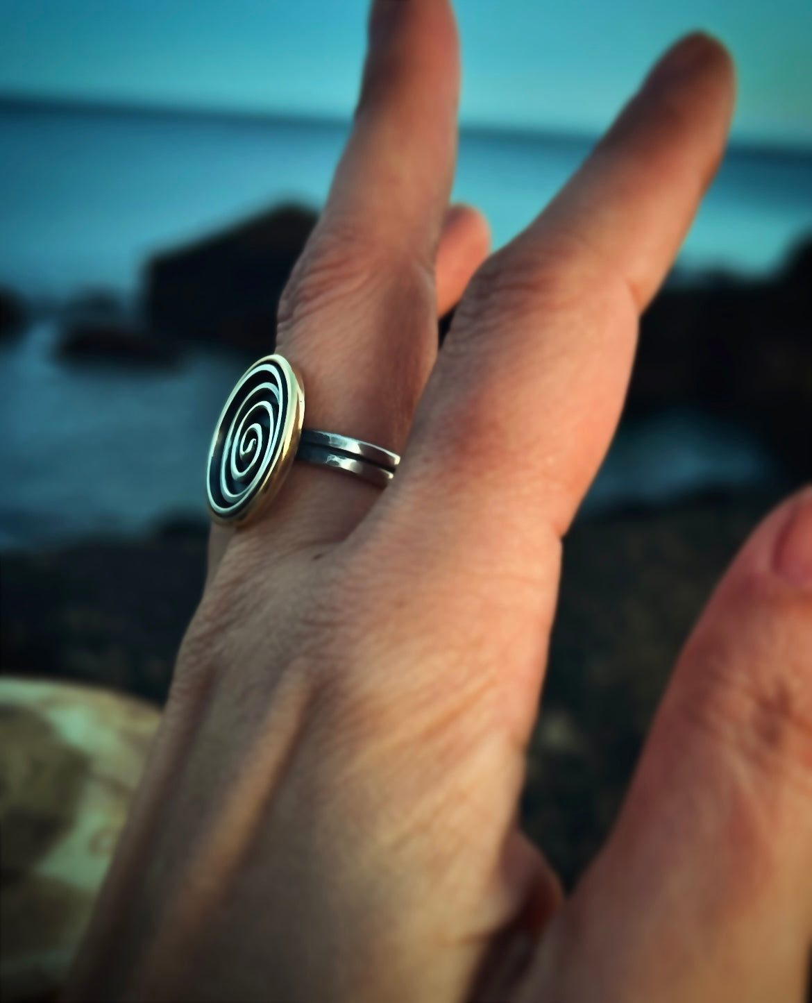 The Spiral Talisman Ring