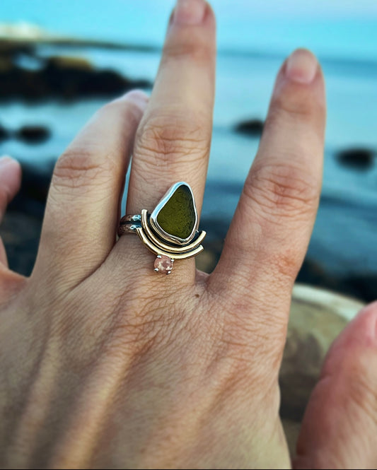 Green Goddess Ring