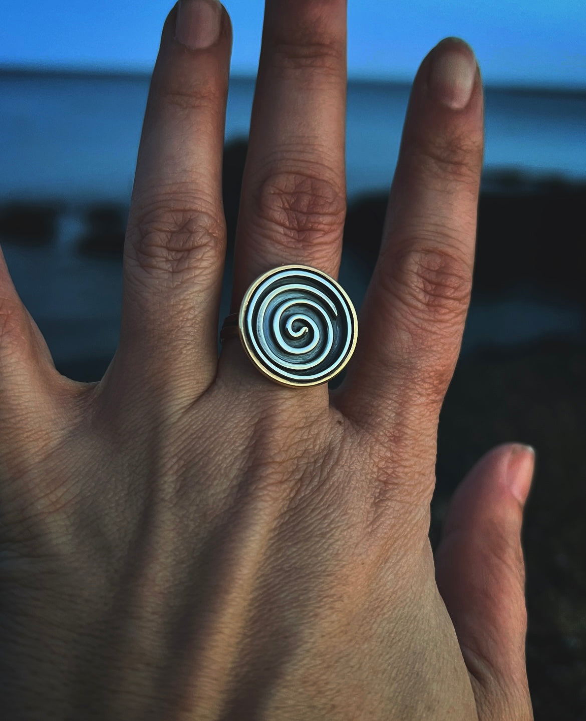 The Spiral Talisman Ring